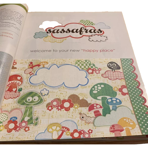 Scrapbooks etc Aug Sept 2008 Magazine top tricks 2 page layouts photos school - Picture 8 of 10